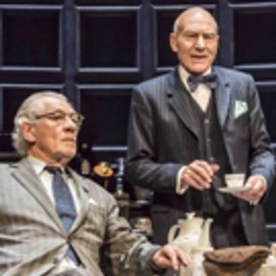 Photo Flash: First Look at Ian McKellen and Patrick Stewart in NO MAN&#039;S LAND