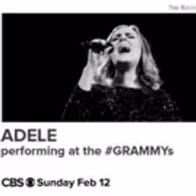 Ten-Time Grammy Winner Adele to Perform on 59TH ANNUAL GRAMMY AWARDS