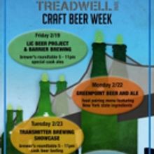 TREADWELL PARK on the UES Celebrates NYC Beer Week 2/19 to 2/28