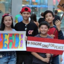 Photo Flash: Broadway Youth Perform 'Imagine' for Peace in Orlando