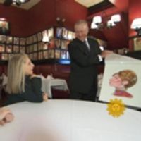 VIDEO: Are Those My Lips? Barbra Streisand Presented with New Caricature at Sardi's! Video