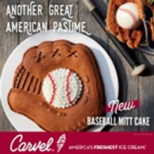 Carvel' Celebrates Young Baseball Fans Everywhere with New Baseball Mitt Ice Cream Ca