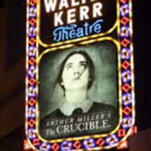 Up on the Marquee: THE CRUCIBLE