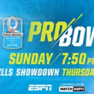 ESPN to Televise 2017 NFL PRO BOWL in Orlando, 1/29