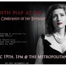 Myriam Phiro Brings EDITH PIAF AT 100 to the Met Room Tonight