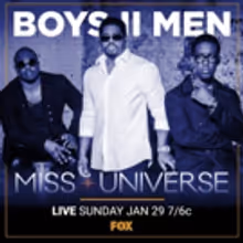 Boyz II Men & More Set for MISS UNIVERSE, Airing Live on FOX 1/29