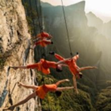 Bandaloop presents DANCES FROM THIN AIR on the Great Wall of Oakland