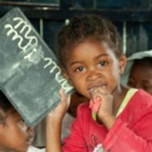 Bryce Pinkham and Lucas Caleb Rooney Open Youth Theater Center in Madagascar