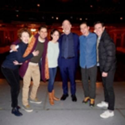 Photo Flash: Stage &amp; Screen Vet JK Simmons Visits Broadway&#039;s AN AMERICAN IN PARIS