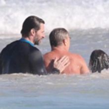 Hugh Jackman Rescues Swimmers from Strong Riptide on Sydney Beach