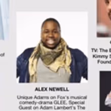 GLEE's Alex Newell to Lead Broadway Winter Workshop, 2/19