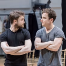 Photo Flash: Daniel Radcliffe, Joshua McGuire and More in Rehearsal for ROSENCRANTZ…
