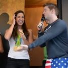 STAGE TUBE: Forget #Ham4Ham! Today Was #Swam4Ham with Olympian Maya DiRado