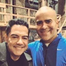 Photo Flash: Atencion! IN THE HEIGHTS' Christopher Jackson and Carlos Gomez Reunite…