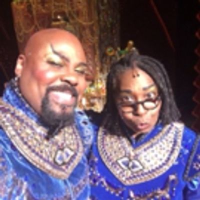 Photo Flash: You Never Had a Friend Like Her! Whoopi Goldberg Makes Cameo as &#039;Genie&#039; in ALADDIN