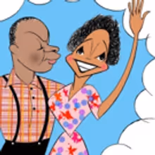 BWW Exclusive: Ken Fallin Draws the Stage - The Cast of Encores! CABIN IN THE SKY