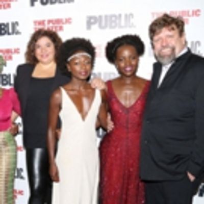 Photo Coverage: Public Theater Rolls Out the Red Carpet for Opening Night of ECLIPSED, Starring Lupita Nyong&#039;o