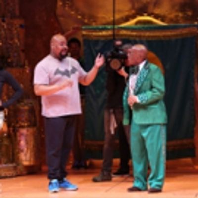 Photo Flash: First Look - &#039;Today&#039;s Al Roker &amp; Natalie Morales Cameo in Broadway&#039;s ALADDIN