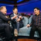 VIDEO: Michael Pena & Adam Scott Visit LATE LATE SHOW