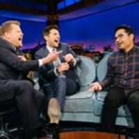 VIDEO: Michael Pena & Adam Scott Visit LATE LATE SHOW Video