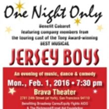 JERSEY BOYS Touring Cast Set for REAF's BC/EFA Benefit
