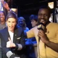 Get a Backstage Peek at COME FROM AWAY as They Celebrate Their First Performance on B