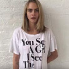 Actress and Model Cara Delevingne Named Girl Up Champion