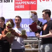 TV: The Puppets of AVENUE Q Invade Bryant Park! Video