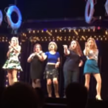 STAGE TUBE: HAIRSPRAY Cast Members Reunite at DISASTER for Broadway Cares!