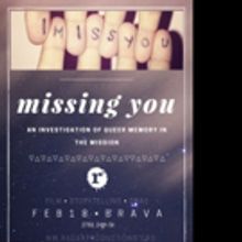 Radar Productions Presents MISSING YOU