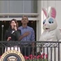 VIDEO: Idina Menzel Performs National Anthem at Today's White House Easter Egg Roll Video