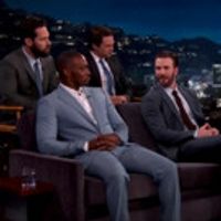 VIDEO: Stars of CAPTAIN AMERICA: CIVIL WAR Visit 'Jimmy Kimmel Live'! Video