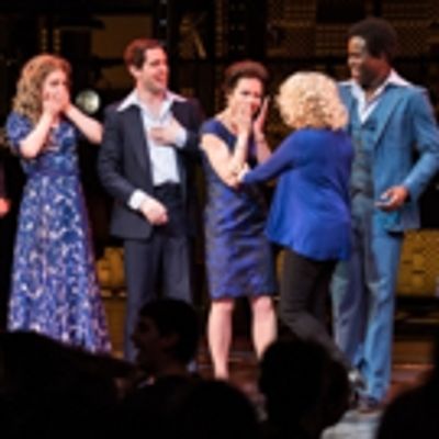 Photo Flash: Carole King Surprises West End Production of BEAUTIFUL- THE CAROLE KING MUSICAL