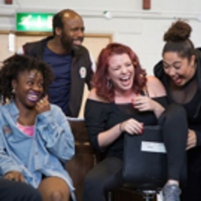 Photo Flash: Inside Rehearsal for THE LIFE at Southwark Playhouse