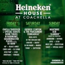 George Clinton & The Parliament Funkadelic to Headline Heineken House