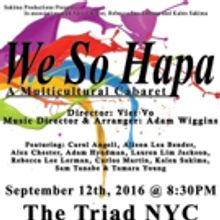 WE SO HAPA - A Multicultural Cabaret Coming to The Triad
