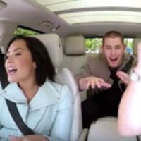 VIDEO: Demi Lovato & Nick Jonas Hop In for Some 'Carpool Karaoke' Video