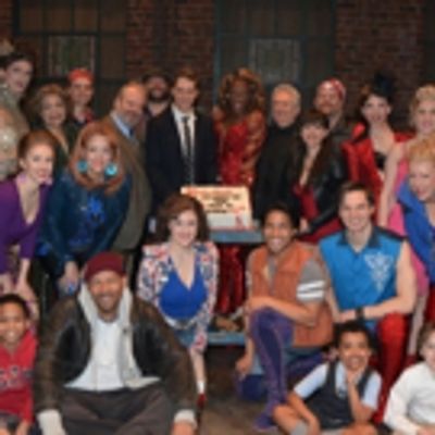 Photo Coverage: KINKY BOOTS Cast Celebrates Three Fabulous Years on Broadway!