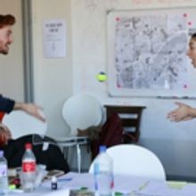 Photo Flash: In Rehearsals for BECOMING MOHAMMED at Pleasance Theatre