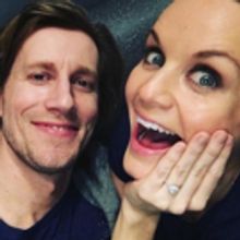 Broadway Love Birds Andrew Samonsky & Kate Reinders Will Say I Do!