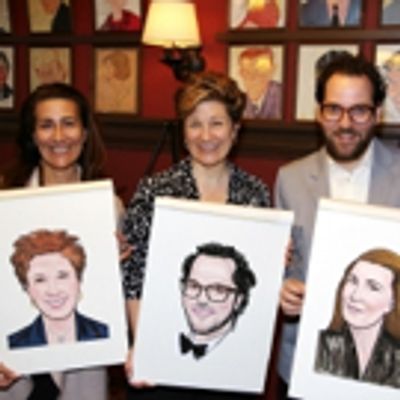 Photo Coverage: The Tony-Winning FUN HOME Team Gets Immortalized at Sardi&#039;s!
