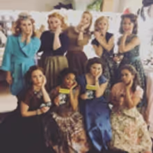 Photo Flash: The Ladies of SUNSET BOULEVARD Get Ready for Their Glenn Close-Up…