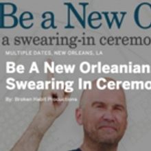 Theatre at St. Claude's 'BE A NEW ORLEANIAN' Extends Through First Weekend in March