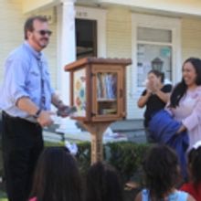 Little Free Library Launches 50,000th Library In Santa Ana