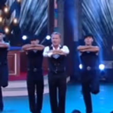 STAGE TUBE: Michael Flatley and LORD OF THE DANCE Cast Wow THE LATE SHOW Audience with Performance
