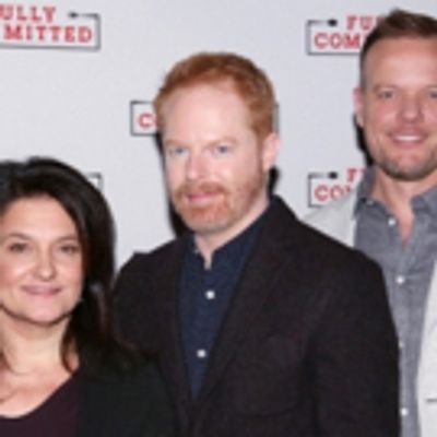 FREEZE FRAME: Jesse Tyler Ferguson &amp; FULLY COMMITTED Company Meet the Press