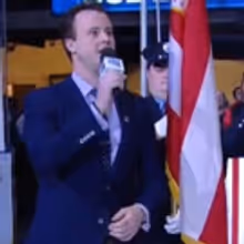 TV: JERSEY BOYS Star Quinn VanAntwerp Performs National Anthem at New York Rangers Game