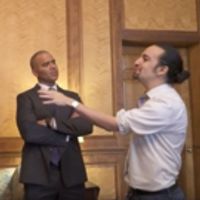STAGE TUBE: Lin-Manuel Miranda Does WEST WING-Style 'Walk & Talk' Scene for #Ham4Ham Video