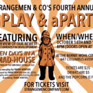 Company Behind THE WOODSMAN Previews New Work at 2016 'aPlay & aParty' Event This…