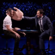 VIDEO: Chris Pine and Jimmy Fallon Compete in Heated Game of 'Slapjack'